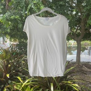 James Perse Circular Shell Top